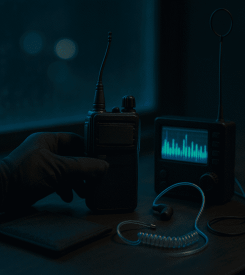 Hidden Frequencies Spies Communicate On